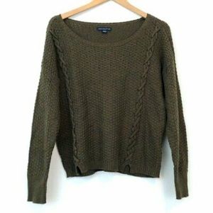 American Eagle Olive Sweater
